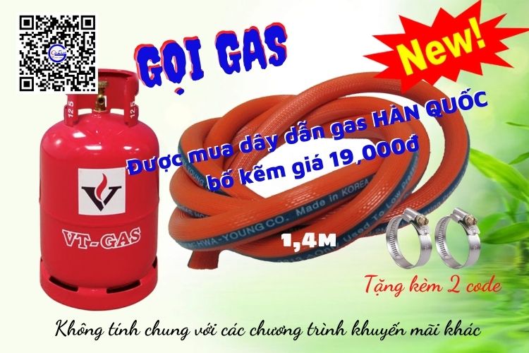 Khuyến mãi gas Nha Trang