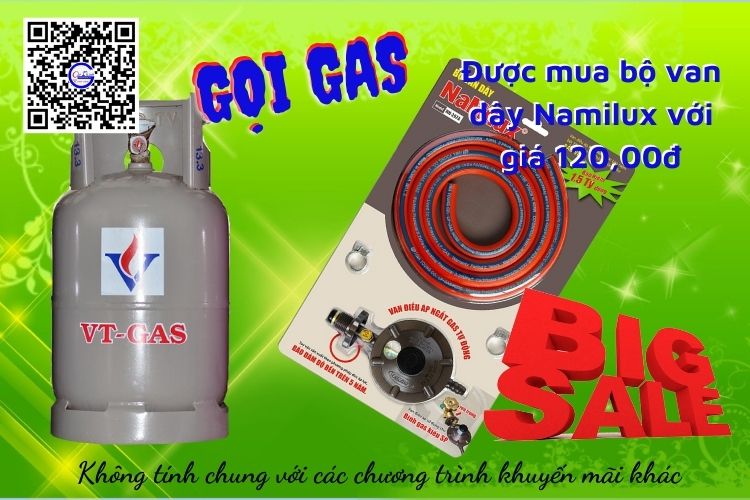 Khuyến mãi gas Nha Trang